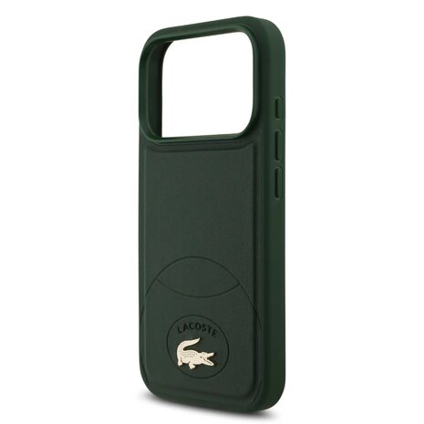 Lacoste Lacoste iPhone 17 Pro Back cover case - MagSafe - Bliss Design - Green Lacoste Lacoste iPhone 17 Pro Back cover case - MagSafe - Bliss Design - Green