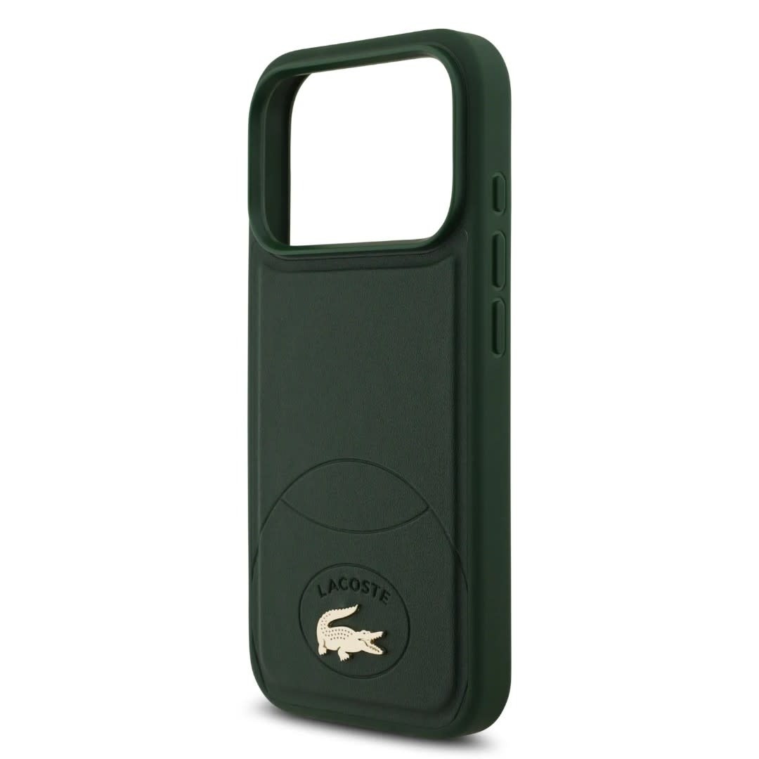 Lacoste Lacoste iPhone 17 Pro Backcover hoesje - MagSafe - Bliss Design - Groen, foto 5 van 6