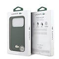 Lacoste Lacoste iPhone 17 Pro/iPhone 18 Pro Handyhülle MagSafe Bliss-Design - Grün