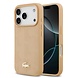 Lacoste Lacoste iPhone 17 Pro Max Back cover coque - MagSafe - Monogramme Print With Gold Logo - Beige Lacoste Lacoste iPhone 17 Pro Max Back cover coque - MagSafe - Monogramme Print With Gold Logo - Beige