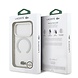 Lacoste Lacoste iPhone 17 Pro Max Back cover case - MagSafe - Frosted Finish - White Lacoste Lacoste iPhone 17 Pro Max Back cover case - MagSafe - Frosted Finish - White
