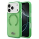 Lacoste Lacoste iPhone 17 Pro Back cover case - MagSafe - Transparent Case With Frosted Finish - Green Lacoste Lacoste iPhone 17 Pro Back cover case - MagSafe - Transparent Case With Frosted Finish - Green