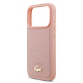 Lacoste Lacoste iPhone 17 Pro/iPhone 18 Pro Handyhülle MagSafe Bliss-Design - Rosa