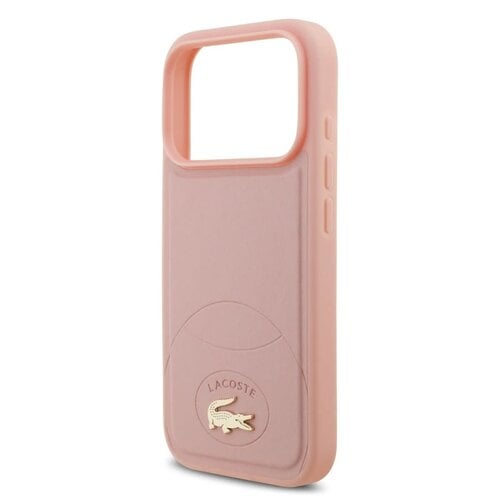 Lacoste Lacoste iPhone 17 Pro/iPhone 18 Pro Handyhülle MagSafe Bliss-Design - Rosa