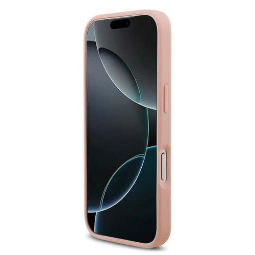 Lacoste Lacoste iPhone 17 Pro/iPhone 18 Pro Handyhülle MagSafe Bliss-Design - Rosa
