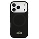 Lacoste Lacoste iPhone 17 Pro Back cover coque - MagSafe - Metal Logo - Noir