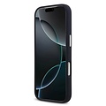 Lacoste Lacoste iPhone 17 Pro/iPhone 18 Pro Back Cover MagSafe Metal Logo - Navy Blue