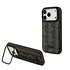 Lacoste iPhone 17 Pro Back-Cover hul - MagSafe - Nomogramme Logo with Camera Stand - Schwarz