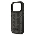 Lacoste Lacoste iPhone 17 Pro/iPhone 18 Pro Back Cover MagSafe Monogram Logo with Camera Stand - Black
