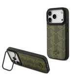 Lacoste Lacoste iPhone 17 Pro Max Backcover hoesje - MagSafe - Nomogramme Logo with Camera Stand - Groen Lacoste Lacoste iPhone 17 Pro Max Backcover hoesje - MagSafe - Nomogramme Logo with Camera Stand - Groen