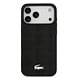 Lacoste Lacoste iPhone 17 Pro Max Back cover case - MagSafe - Nomogramme Logo with Camera Stand - Black