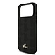 Lacoste Lacoste iPhone 17 Pro Max Back cover case - MagSafe - Nomogramme Logo with Camera Stand - Black