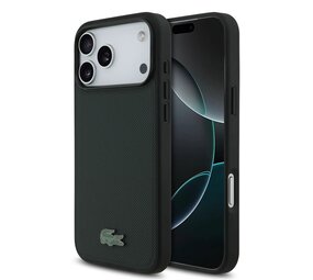 Lacoste Lacoste iPhone 17 Pro Max Back cover case - MagSafe - Iconic Petit Pique Logo - Green Lacoste Lacoste iPhone 17 Pro Max Back cover case - MagSafe - Iconic Petit Pique Logo - Green