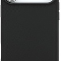 Lacoste Lacoste iPhone 17 Pro Max/iPhone 18 Pro Max Coque arrière MagSafe Logo Petit Piqué iconique - Noir