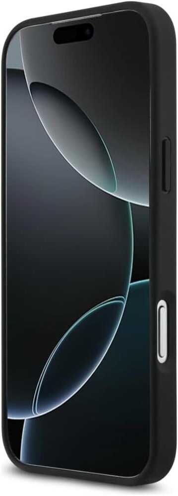 Lacoste Lacoste iPhone 17 Pro Max Backcover hoesje - MagSafe - Iconic Petit Pique Logo - Zwart Lacoste Lacoste iPhone 17 Pro Max Backcover hoesje - MagSafe - Iconic Petit Pique Logo - Zwart