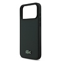 Lacoste Lacoste iPhone 17 Pro Max/iPhone 18 Pro Max Coque arrière MagSafe Logo Petit Piqué iconique - Vert