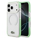 Lacoste Lacoste iPhone 17 Pro Back cover case - MagSafe - Frosted Finish - Green Edge - Transparent Lacoste Lacoste iPhone 17 Pro Back cover case - MagSafe - Frosted Finish - Green Edge - Transparent