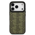 Lacoste Lacoste iPhone 17 Pro/iPhone 18 Pro Back Cover MagSafe Monogram Logo with Camera Stand - Green