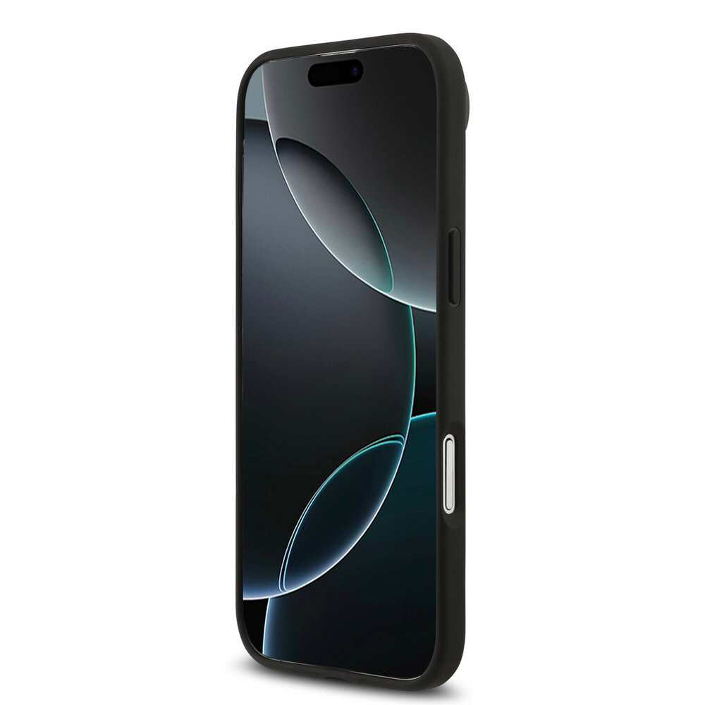 BMW BMW iPhone 17 Air Back cover case - MagSafe Kevlar Case With Printed Tricolor & Metal Logos - Black