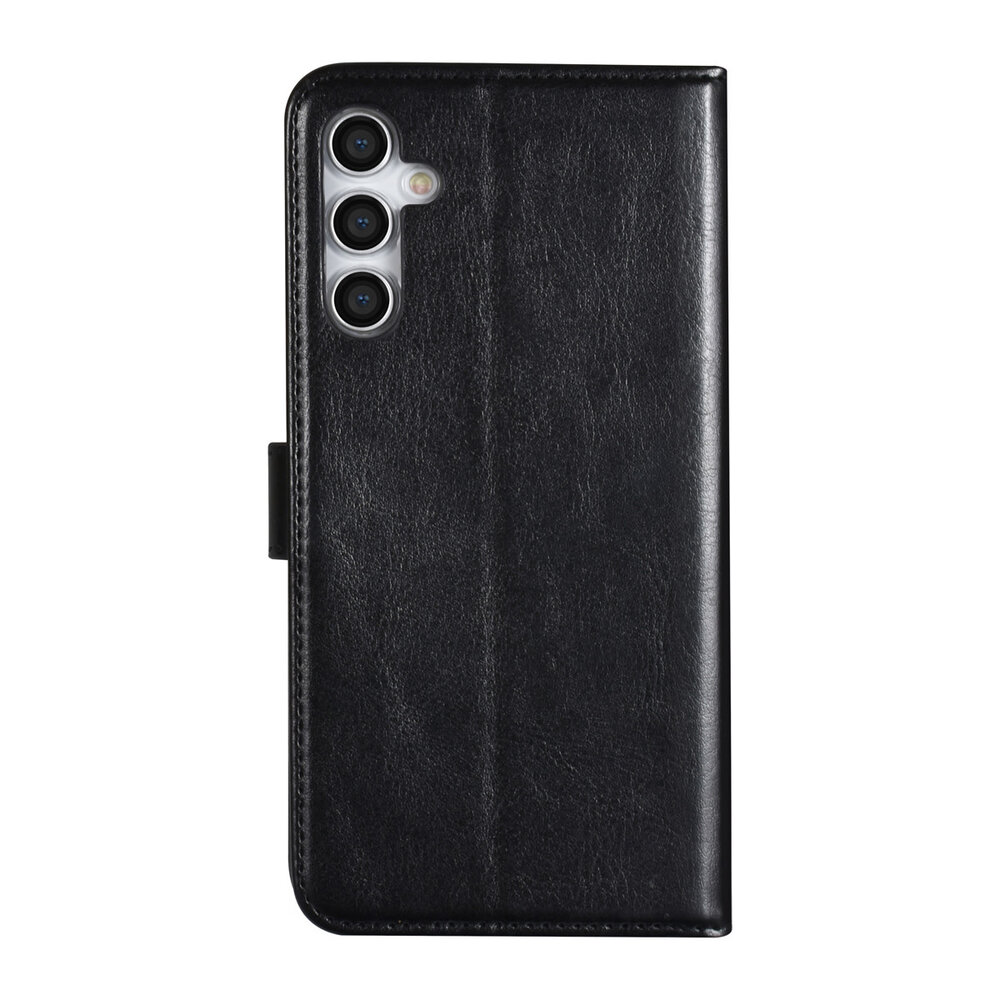 TUNIQ TUNIQ Étui pour Galaxy A34 5G - Porte-cartes pour 3 cartes - Fermeture magnétique - Noir TUNIQ TUNIQ Étui pour Galaxy A34 5G - Porte-cartes pour 3 cartes - Fermeture magnétique - Noir