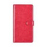 TUNIQ TUNIQ Galaxy S24 Ultra Book type case - Card holder for 3 cards - Magnetic closure - Hanger - Hot Pink