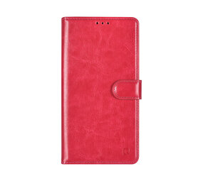 TUNIQ TUNIQ Galaxy S24 Ultra Book-Case hul  - Kartenhalter für 3 Karten - Magnetverschluss - Hanger - Hot Pink