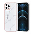 UNIQ Accessory iPhone 12 - 12 Pro Backcover hoesje Silicone - Marble UNIQ Accessory iPhone 12 - 12 Pro Backcover hoesje Silicone - Marble