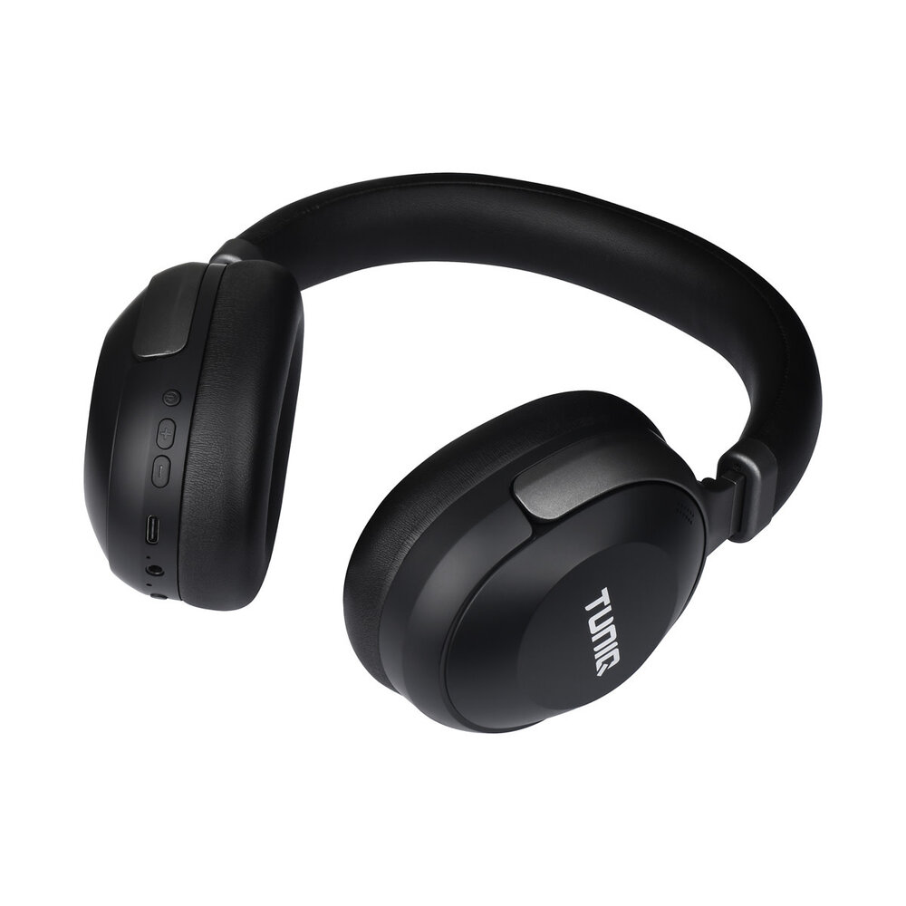 TUNIQ TUNIQ Deep Bass Wireless Headphone - ANC - Noir TUNIQ TUNIQ Deep Bass Wireless Headphone - ANC - Noir
