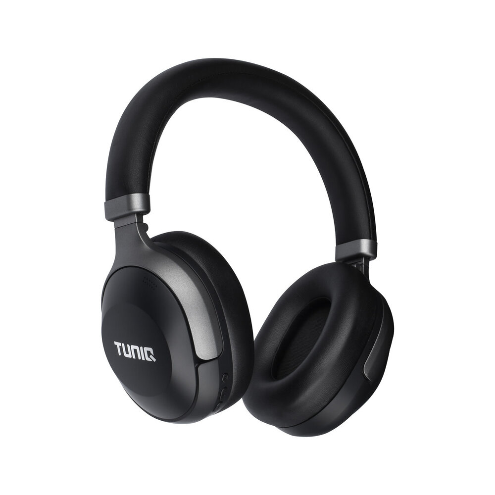 TUNIQ TUNIQ Deep Bass Wireless Headphone - ANC - Noir TUNIQ TUNIQ Deep Bass Wireless Headphone - ANC - Noir