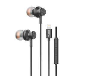 TUNIQ TUNIQ Wired Earphones - Lightning plug - Black TUNIQ TUNIQ Wired Earphones - Lightning plug - Black