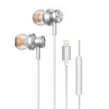 TUNIQ TUNIQ Wired Earphones - Lightning plug - Argent TUNIQ TUNIQ Wired Earphones - Lightning plug - Argent