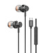 TUNIQ TUNIQ Wired Earphones - USB-C plug - Noir TUNIQ TUNIQ Wired Earphones - USB-C plug - Noir