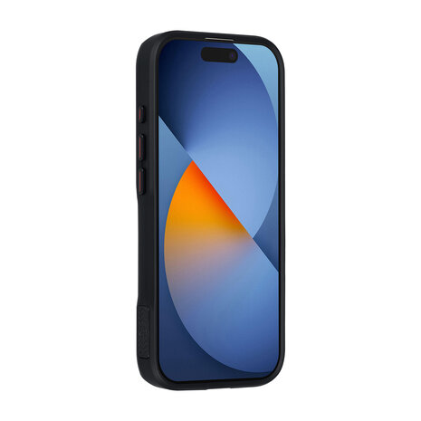 TUNIQ TUNIQ iPhone 17 Pro Back cover case - Magsafe With Ring Stand - Carbon Fiber - Black TUNIQ TUNIQ iPhone 17 Pro Back cover case - Magsafe With Ring Stand - Carbon Fiber - Black