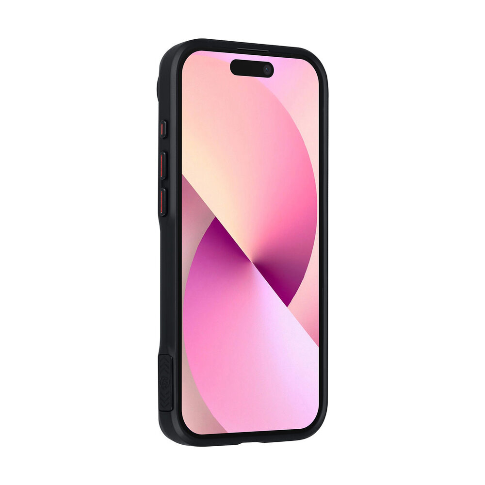 TUNIQ TUNIQ iPhone 17 Air Back cover coque - Magsafe With Ring Stand - Carbon Fiber - Noir TUNIQ TUNIQ iPhone 17 Air Back cover coque - Magsafe With Ring Stand - Carbon Fiber - Noir