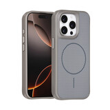 TUNIQ TUNIQ iPhone 15 Pro Backcover hoesje - Magsafe - Carbon Fiber - Shockproof - Grijs TUNIQ TUNIQ iPhone 15 Pro Backcover hoesje - Magsafe - Carbon Fiber - Shockproof - Grijs