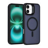 TUNIQ TUNIQ iPhone 16 Plus Back cover coque - Magsafe - With Camera Stand - Noir TUNIQ TUNIQ iPhone 16 Plus Back cover coque - Magsafe - With Camera Stand - Noir