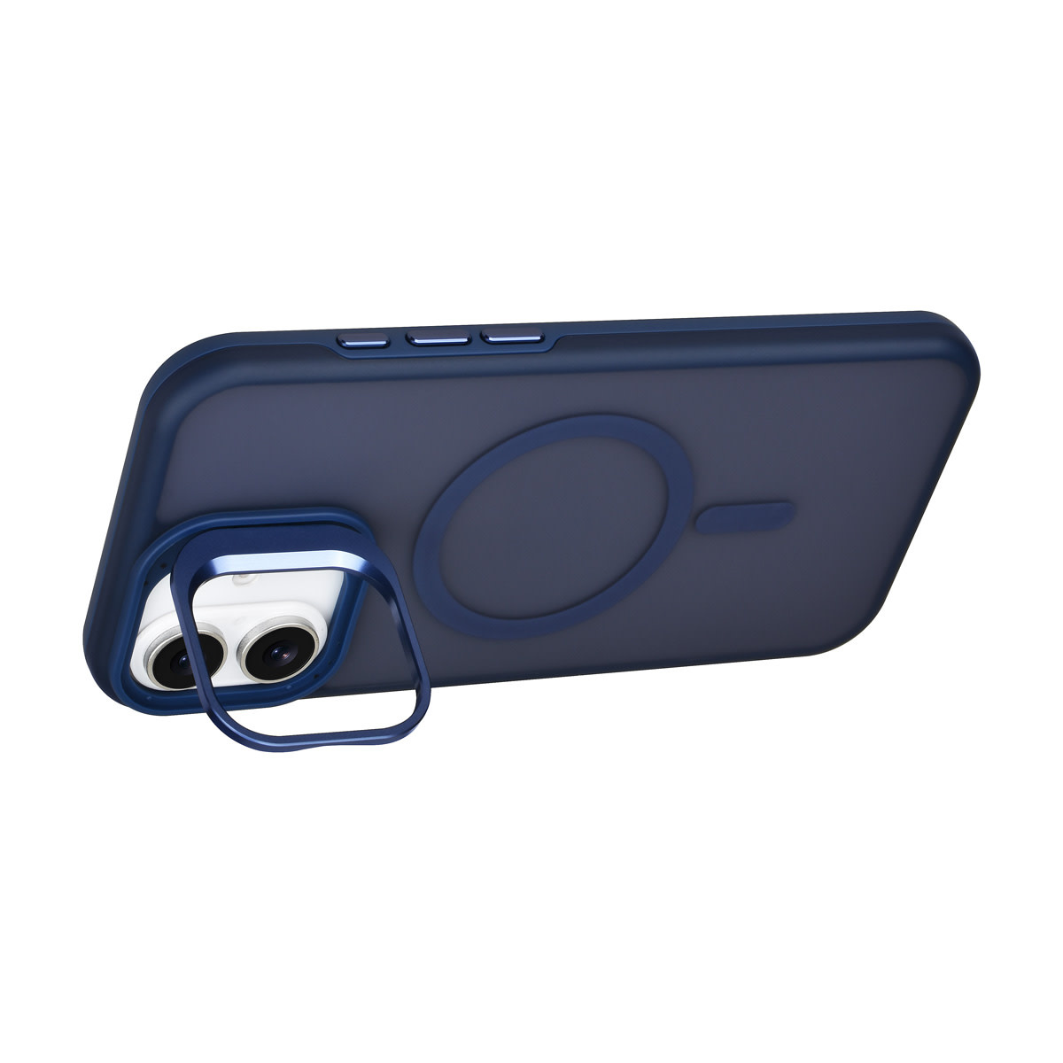 TUNIQ TUNIQ iPhone 16 Plus Backcover hoesje - Magsafe - With Camera Stand - Blauw, foto 2 van 4