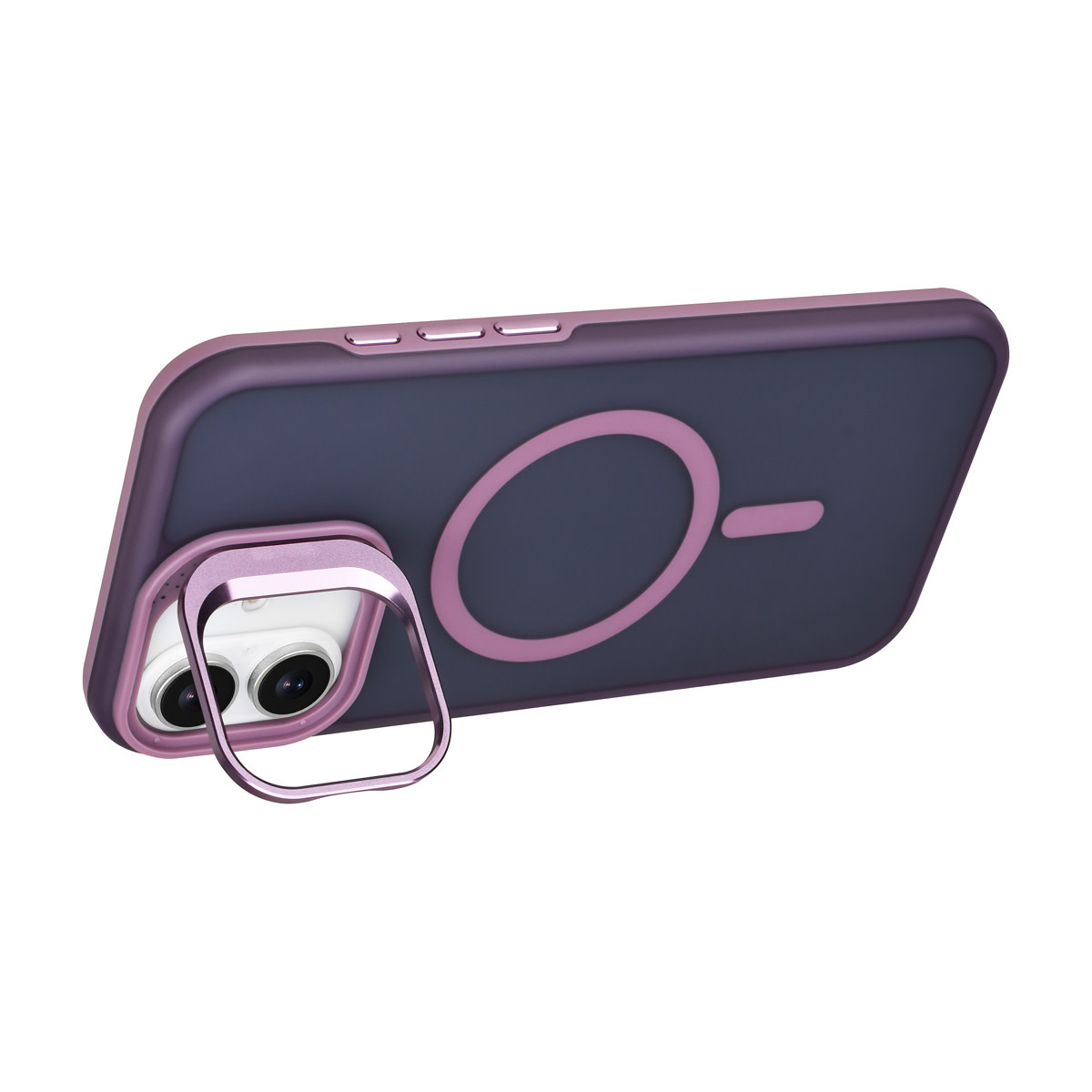 TUNIQ TUNIQ iPhone 16 Plus Backcover hoesje - Magsafe - With Camera Stand - Paars, foto 2 van 4