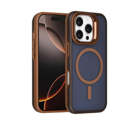 TUNIQ TUNIQ iPhone 16 Pro Backcover hoesje - Magsafe - With Camera Stand - Goud TUNIQ TUNIQ iPhone 16 Pro Backcover hoesje - Magsafe - With Camera Stand - Goud