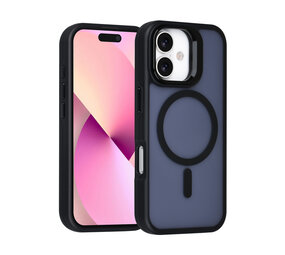 TUNIQ TUNIQ iPhone 17 Back cover coque - Magsafe - With Camera Stand - Noir TUNIQ TUNIQ iPhone 17 Back cover coque - Magsafe - With Camera Stand - Noir