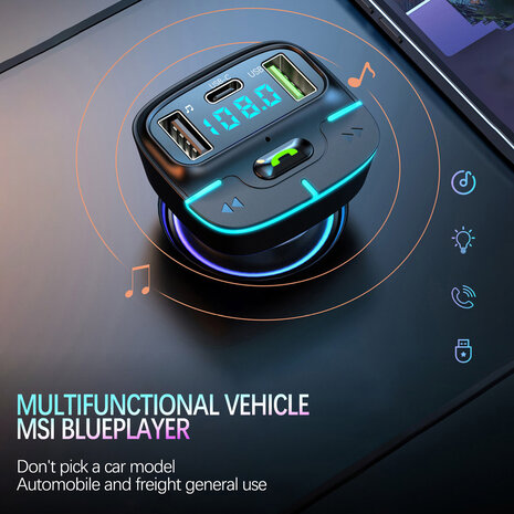 TUNIQ TUNIQ FM Transmitter and Car Charger - Schwarz TUNIQ TUNIQ FM Transmitter and Car Charger - Schwarz