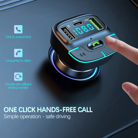 TUNIQ TUNIQ FM Transmitter and Car Charger - Schwarz TUNIQ TUNIQ FM Transmitter and Car Charger - Schwarz