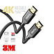 TUNIQ TUNIQ Premium 4K HDMI Cable - 300cm - Schwarz
