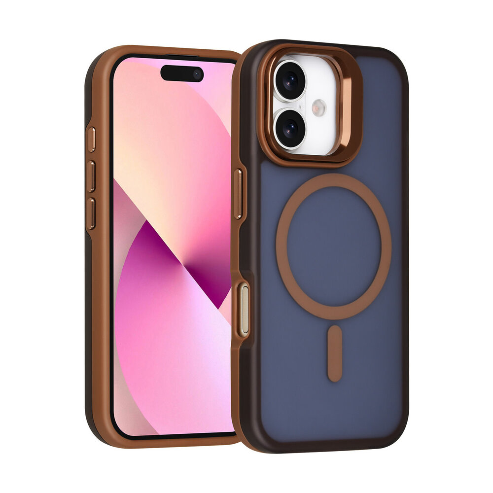 TUNIQ TUNIQ iPhone 17 Back cover coque - Magsafe - With Camera Stand - Or TUNIQ TUNIQ iPhone 17 Back cover coque - Magsafe - With Camera Stand - Or