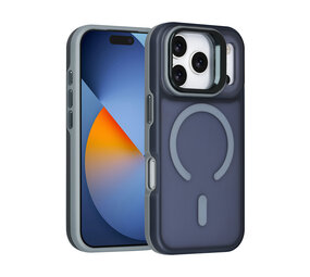 TUNIQ TUNIQ iPhone 17 Pro Back cover coque - Magsafe - With Camera Stand - Gris TUNIQ TUNIQ iPhone 17 Pro Back cover coque - Magsafe - With Camera Stand - Gris