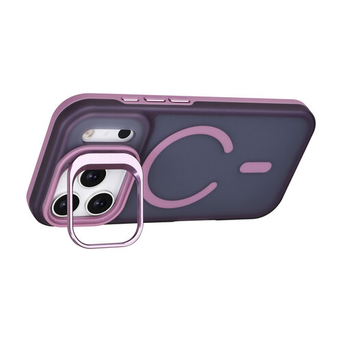 TUNIQ TUNIQ iPhone 17 Pro/iPhone 18 Pro Coque arrière MagSafe Support caméra - Violet