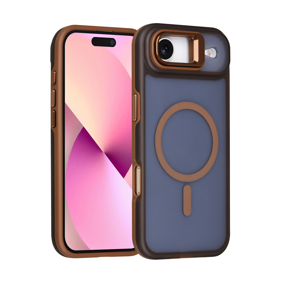 TUNIQ TUNIQ iPhone 17 Air Backcover hoesje - Magsafe - With Camera Stand - Goud