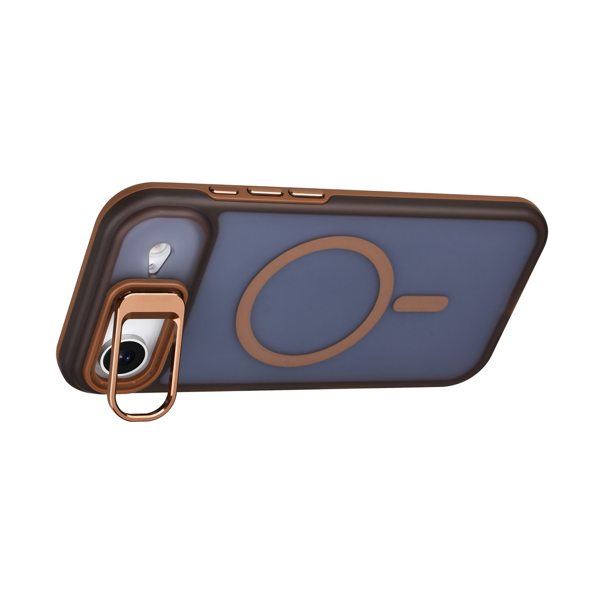 TUNIQ TUNIQ iPhone 17 Air Backcover hoesje - Magsafe - With Camera Stand - Goud, foto 2 van 4