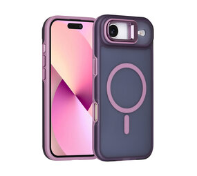 TUNIQ TUNIQ iPhone 17 Air Back cover case - Magsafe - With Camera Stand - Purple