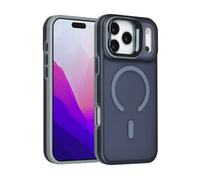 TUNIQ TUNIQ iPhone 17 Pro Max Back cover coque - Magsafe - With Camera Stand - Gris TUNIQ TUNIQ iPhone 17 Pro Max Back cover coque - Magsafe - With Camera Stand - Gris